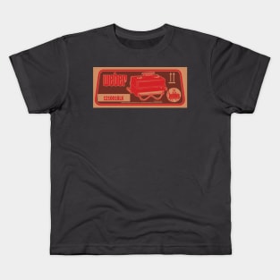 Weber Charcoal Go Anywhere vintage box Kids T-Shirt